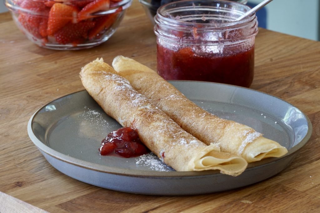 Grandma Ančica’s Pancakes with Jam