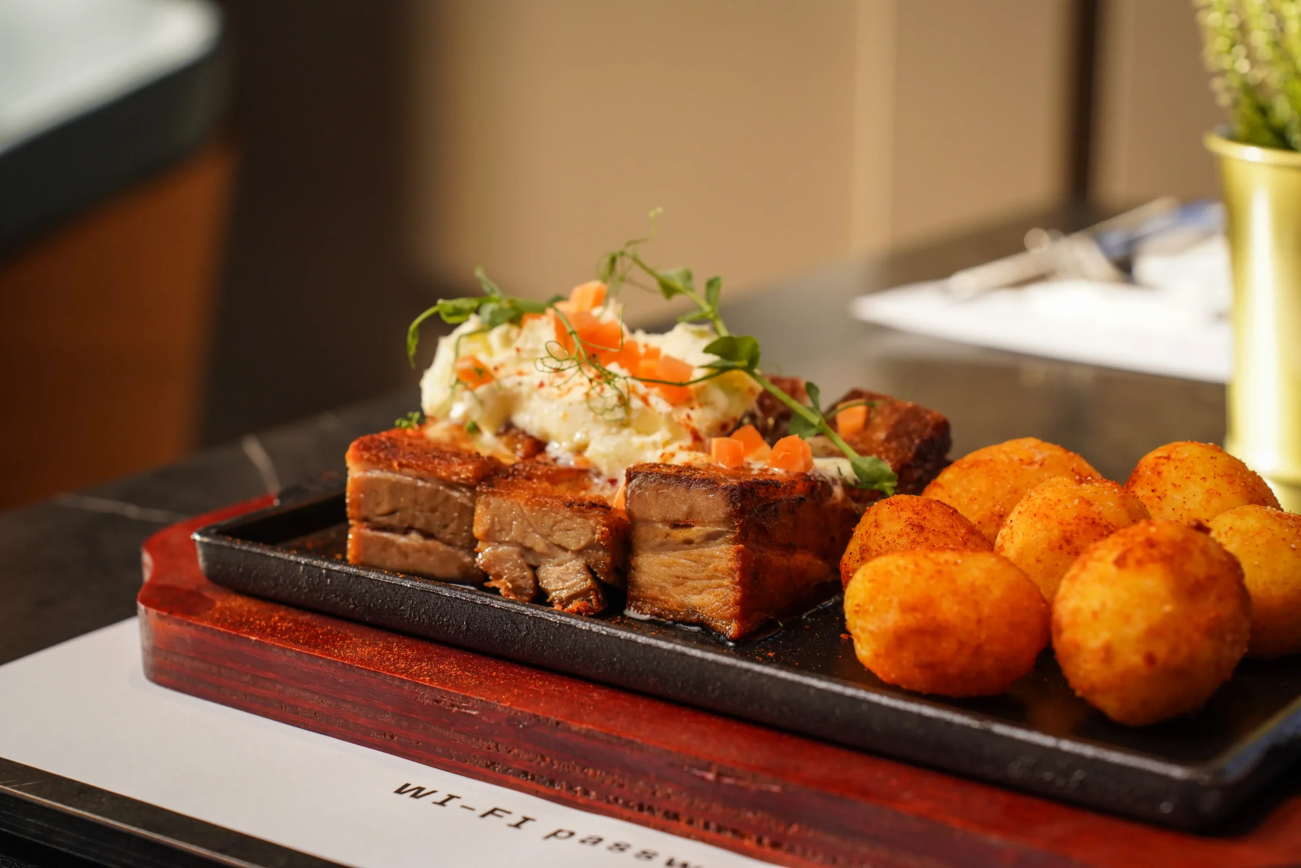 Pork Ribs in Kaymak with Baby Potatoes