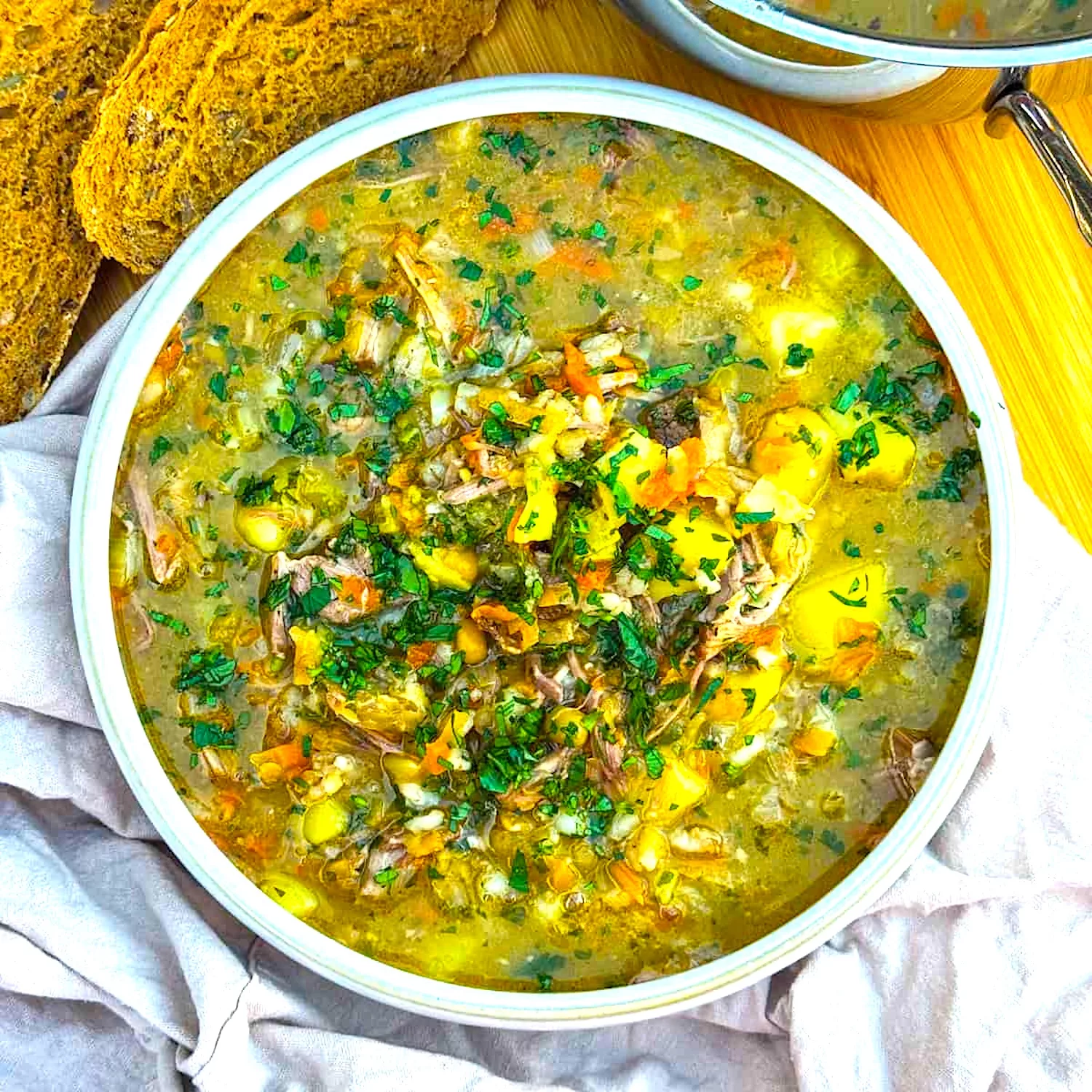 Veal soup